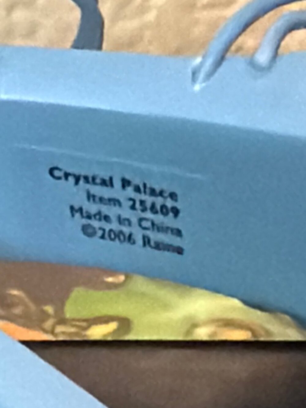 2006 Just the Right Shoe by Raine “Crystal Palace” Mini Shoe Figurine NEW - Picture 9 of 14